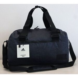 Adidas 5158409 Unisex Twill Black Lounge Duffel Bag w/Ventilated Shoe Pocket